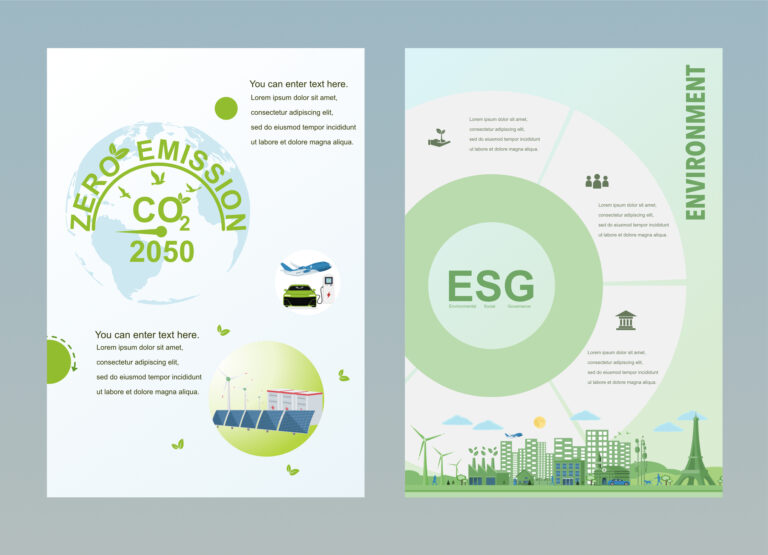 Environmental concepts. ESG. Net Zero.